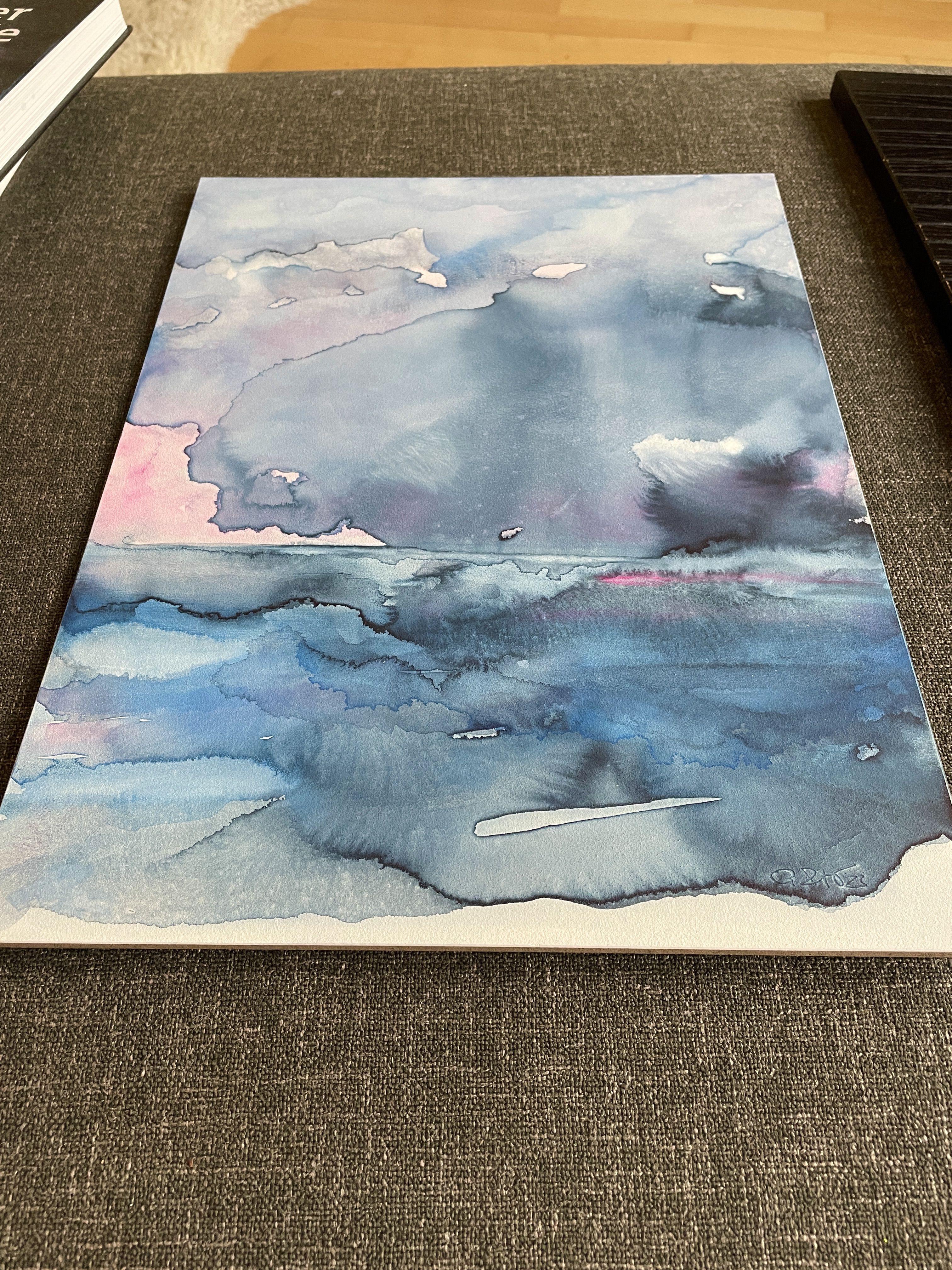 C'è di più, Pittura, Acquerello su pannello MDF - Art Espressionismo astratto di Gesa Reuter
