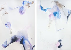 Infinito (Invisibile words), Painting, Watercolor on Paper