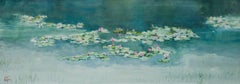 Water Lily_01, Painting, Watercolor on Watercolor Paper