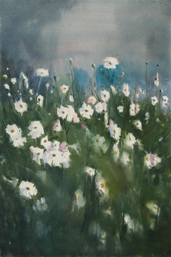 Flower 02, peinture, aquarelle sur papier aquarelle