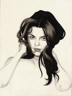 Carolines Hair, Dibujo, Pluma y Tinta sobre Papel