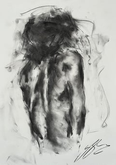 Torn, Drawing, Charcoal on Paper