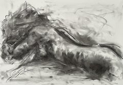 Light in the Dark, Drawing, Charcoal on Paper