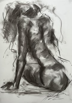 Destiny, Drawing, Charcoal on Paper