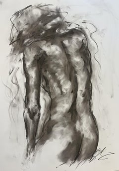 Decisions, Drawing, Charcoal on Paper