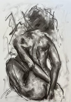 Liberation, Drawing, Charcoal on Paper