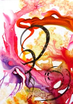 Grenade, peinture, aquarelle sur papier