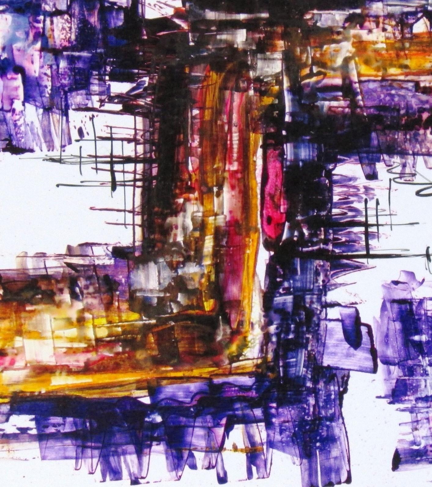 Sin sentido, Pintura, Acuarela sobre papel - Art de Jane Ferrari