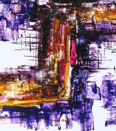 No sense, Malerei, Aquarell auf Papier