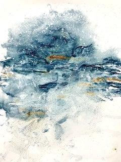 Intuitive Seascape, Painting, Watercolor on Watercolor Paper