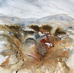 Sinfonía de invierno, Pintura, Acuarela sobre papel de acuarela