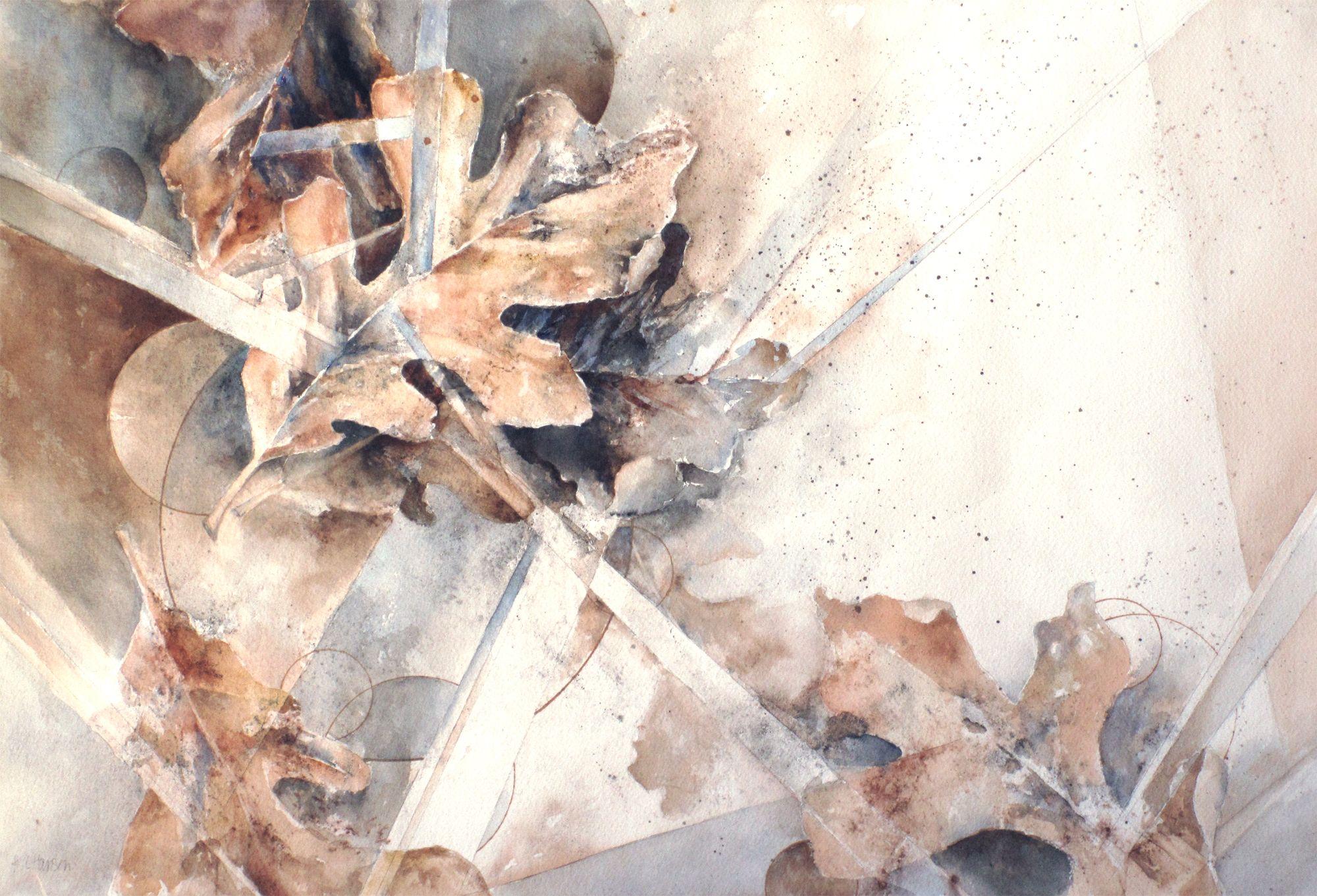 The Season Turns, Painting, Watercolor on Watercolor Paper