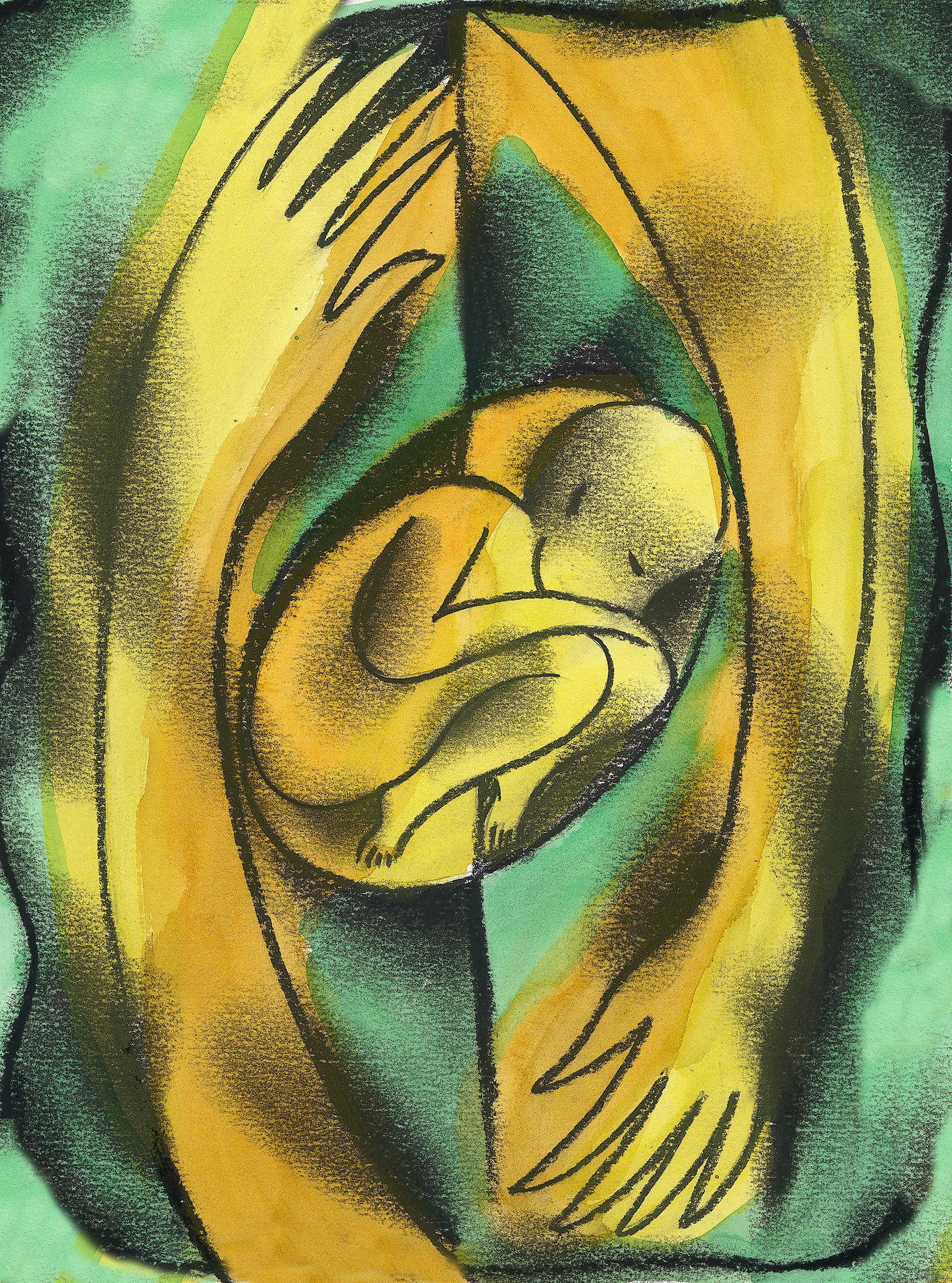 moderne Dessins et aquarelles