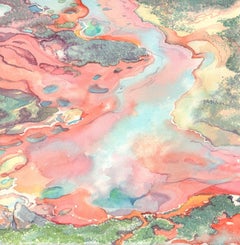 Artist Paint Pots, Painting, Watercolor on Watercolor Paper