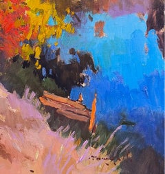 Borzhava, Pittura, Olio su tela