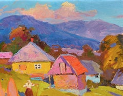 July Twilight, Painting, Oil on Canvas