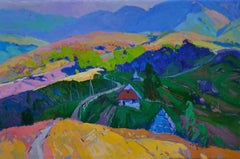Luce nel silenzio, Pittura, Olio su tela