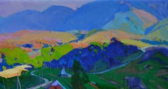 Luce nel silenzio, Pittura, Olio su tela