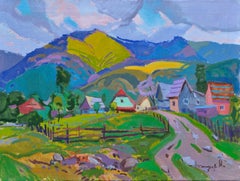 Green Serenity, Painting, Oil on Canvas