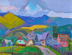 Green Serenity, Painting, Oil on Canvas