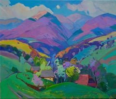 Spring in the Valley, Painting, Oil on Canvas