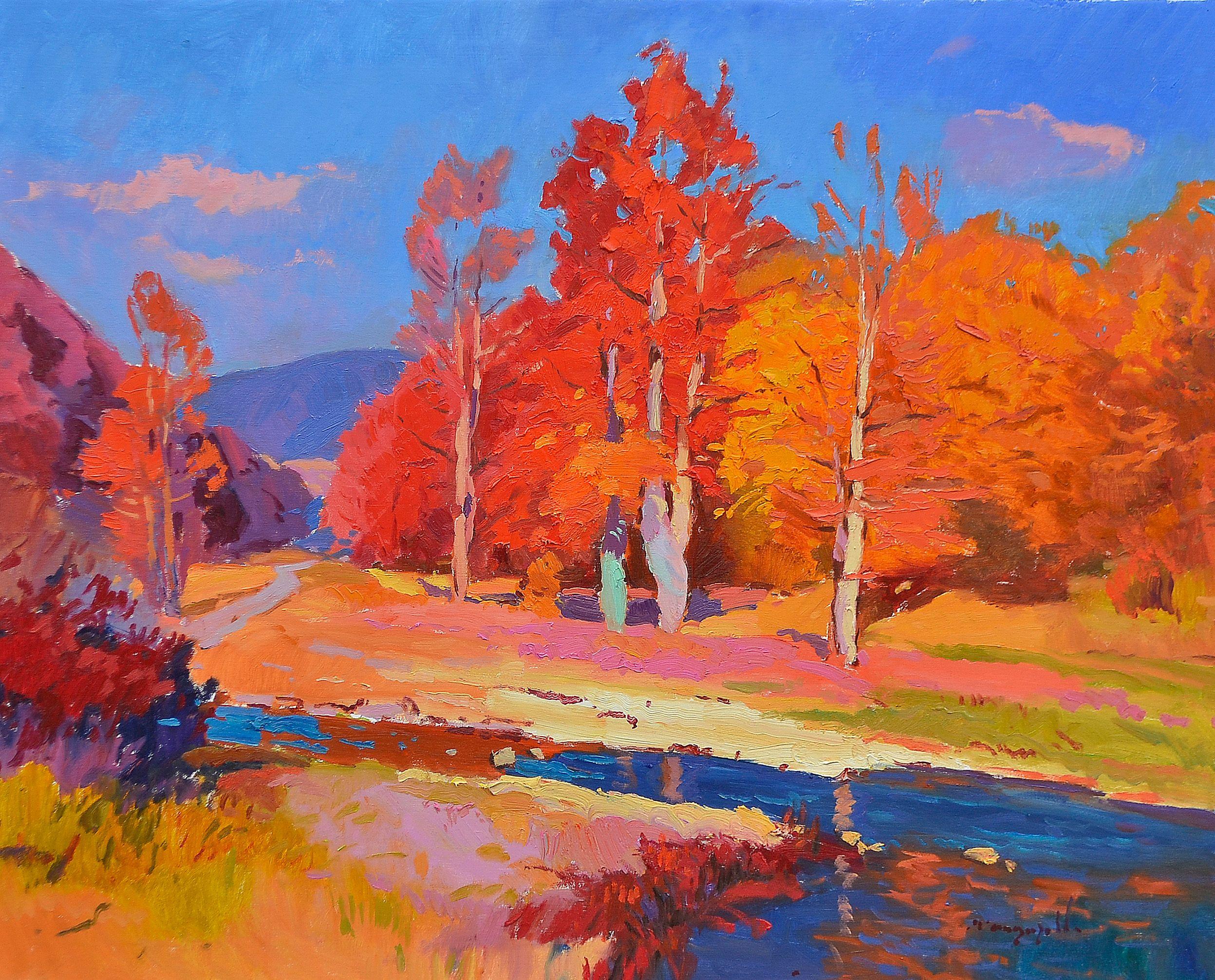 Svalyava Region, Painting, Oil on Canvas