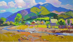 Kolochava Summer, Painting, Oil on Other