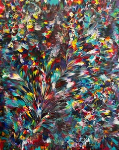 Reflections of a Rainbow, Painting, Acrylic on Canvas