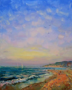 Morning calm, Painting, Oil on Canvas