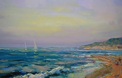 Morning calm, Painting, Oil on Canvas