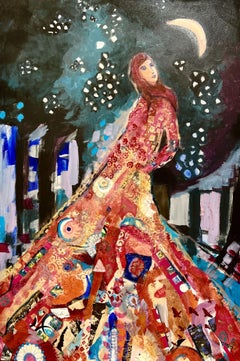 The Story Of Her Life, Painting, Acrylic on Canvas