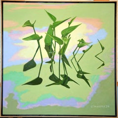 Pickerel Weed Conversations, Gemälde, Öl auf Leinwand