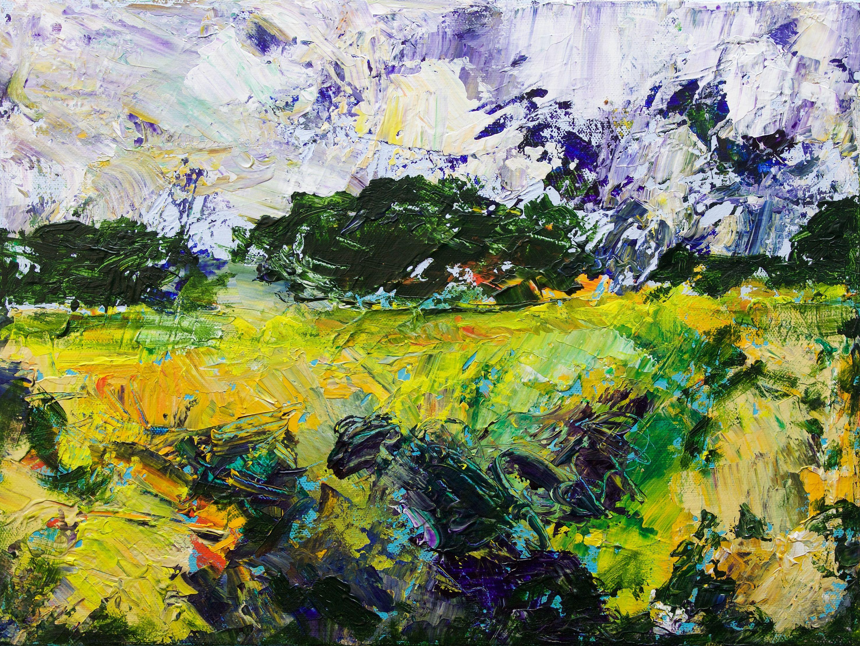 Salisbury, Painting, Acrylic on Canvas