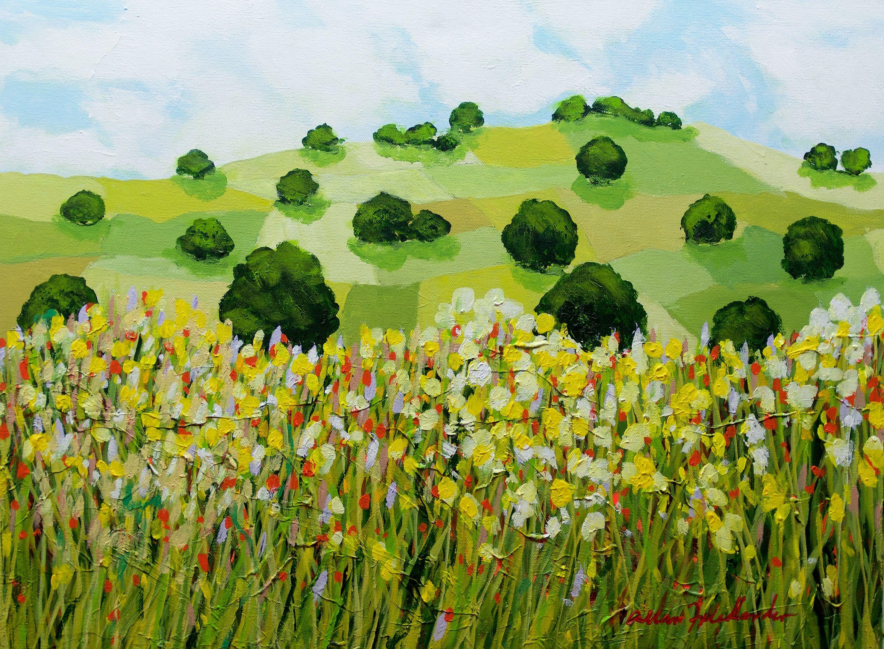 Goldenrod, Painting, Acrylic on Canvas