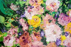 Heavenly Garden, Painting, Acrylic on Canvas