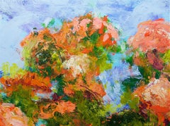 Red Roses, Painting, Acrylic on Canvas