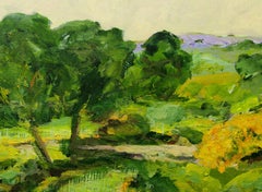 Coton in the Elms, Painting, Acrylic on Canvas