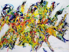 Bloody Soccer, Painting, Acrylic on Canvas