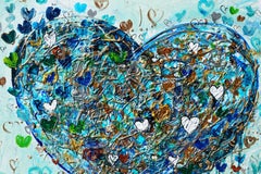 Heart of the Ocean, Painting, Acrylic on Canvas