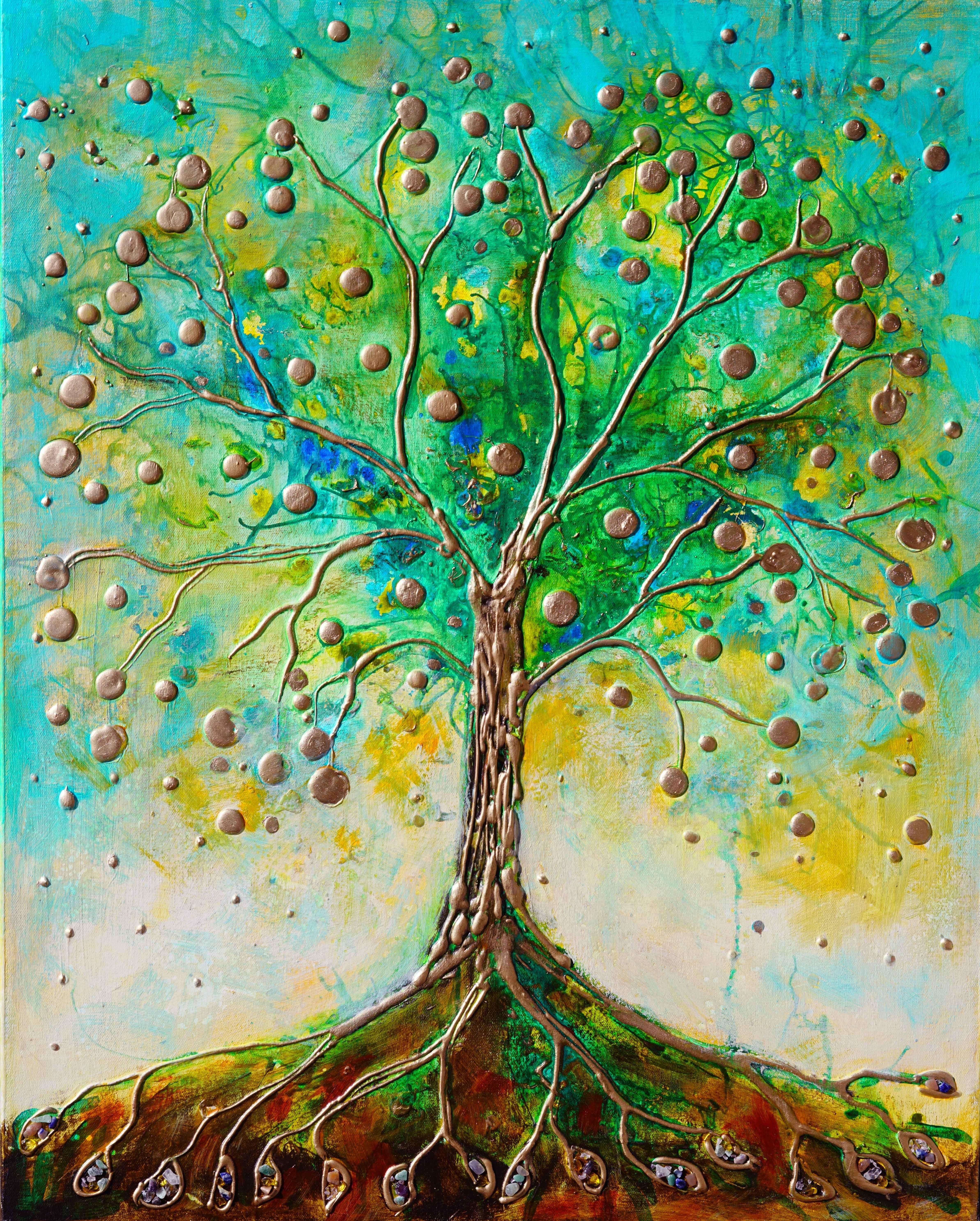 Transformation, Painting, Acrylic on Canvas - Art by Amanda Dagg