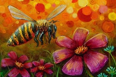 Blooming Waltz, Painting, Acrylic on Canvas
