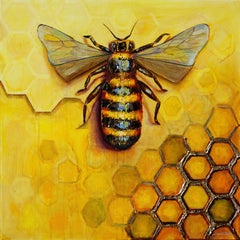 Honeycomb's Architect, Painting, Oil on Canvas
