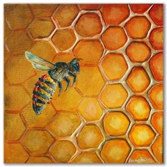 Honey Harmony, Painting, Oil on Canvas