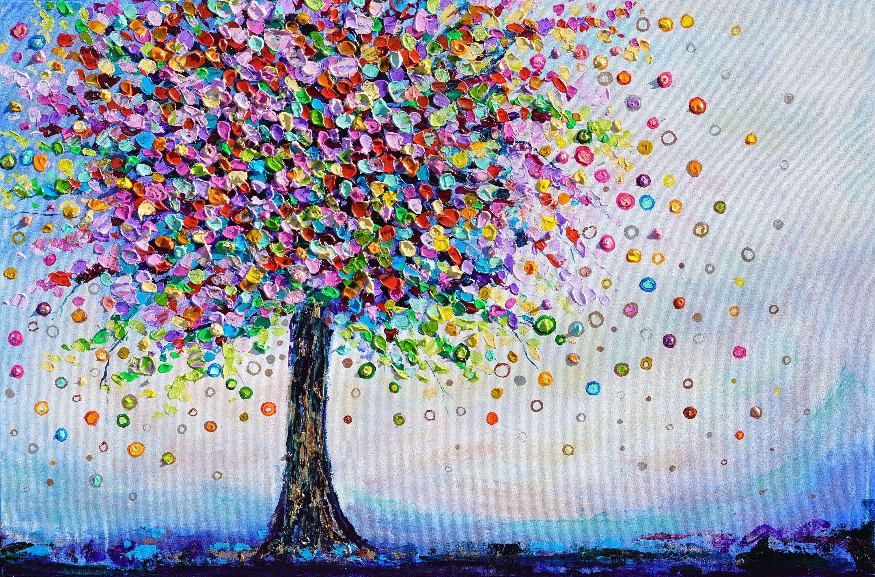 Tree of Harmony, Painting, Acrylic on Canvas - Art by Amanda Dagg