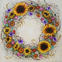 Circle of Happiness, Painting, Acrylic on Canvas