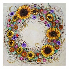 Circle of Happiness, Painting, Acrylic on Canvas