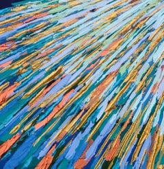 Tree Singing to the Sky, Painting, Acrylic on Canvas