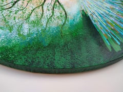 The Enchanted Singing Tree, Painting, Acrylic on Canvas