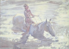 Riding the Sprit of Hope, Painting, Acrylic on Canvas
