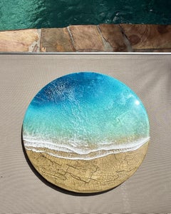 Salt And Silence, Painting, Acrylic on Wood Panel